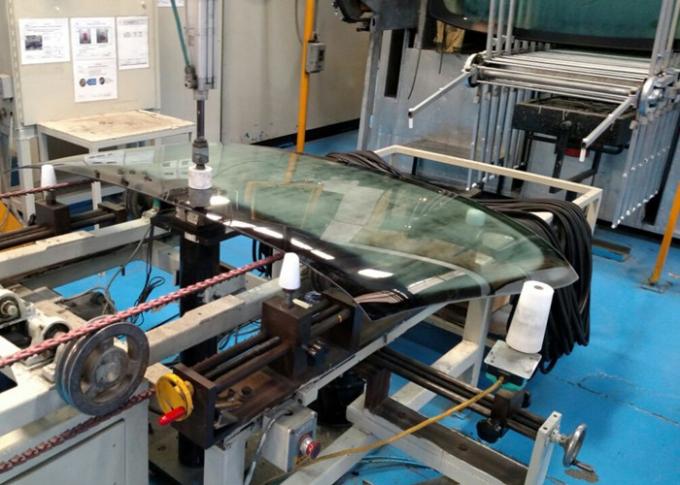 Estação manual do botão do espelho para a linha de produção de vidro dos pára-brisas