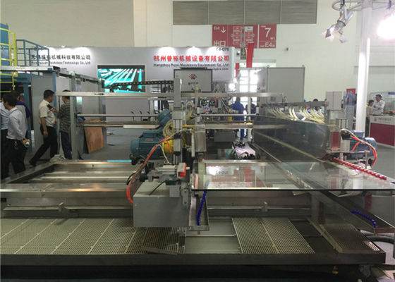 China Máquina de moedura de vidro do Edger do dobro do PLC para Arris superior e mais baixo fornecedor