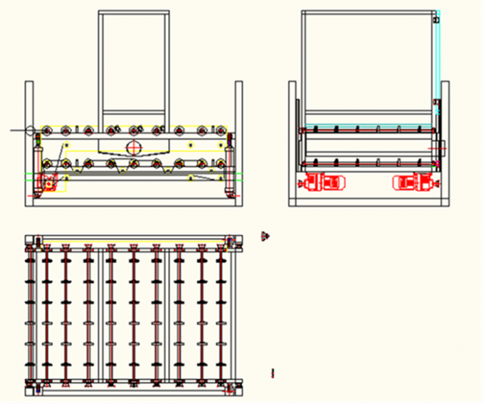 Máquina de pulverização de vidro dos pára-brisas para a auto linha de produção de vidro sistema do talco