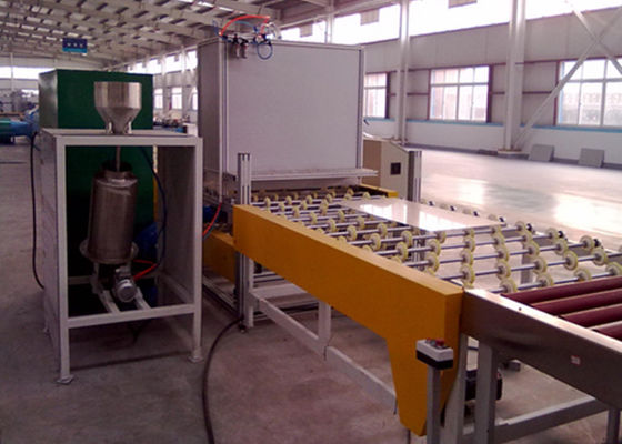 China Máquina de pulverização de vidro dos pára-brisas para a auto linha de produção de vidro sistema do talco fornecedor