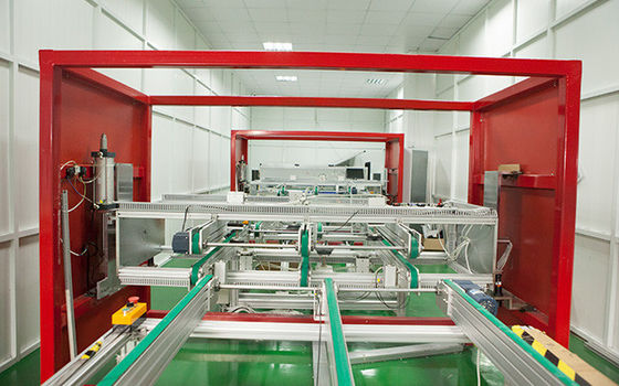 China Máquina do conjunto de painel solar dos módulos do picovolt um retorno de 180 graus que testa Conver fornecedor